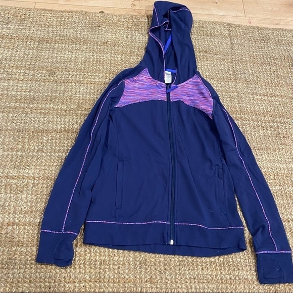 Athleta Girl Good Vibes Hoodie 12 purple - Picture 1 of 8